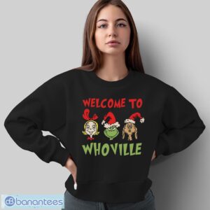 Welcome To Whoville Grinchmas Sweatshirt, Grinchmas Family Sweatshirt - Sweatshirt
