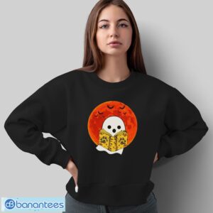 Booooooks T-Shirt Boo Read Books Lover Halloween T Shirt - Sweatshirt