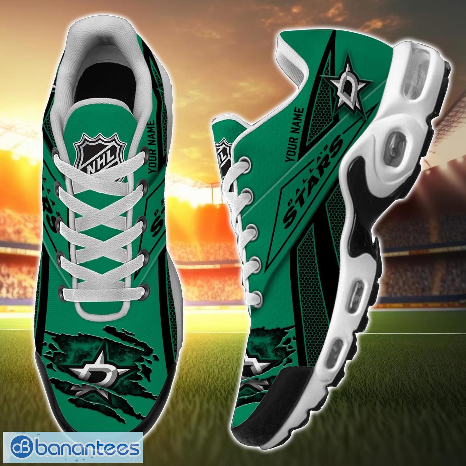 dallas stars air cushion sports shoes custom name gift tn shoes sneakers for fans men women team shoes 1 image Dallas Stars Air Cushion Sports Shoes Custom Name Gift TN Shoes Sneakers For Fans Men Women Team Shoes Product Photo 2