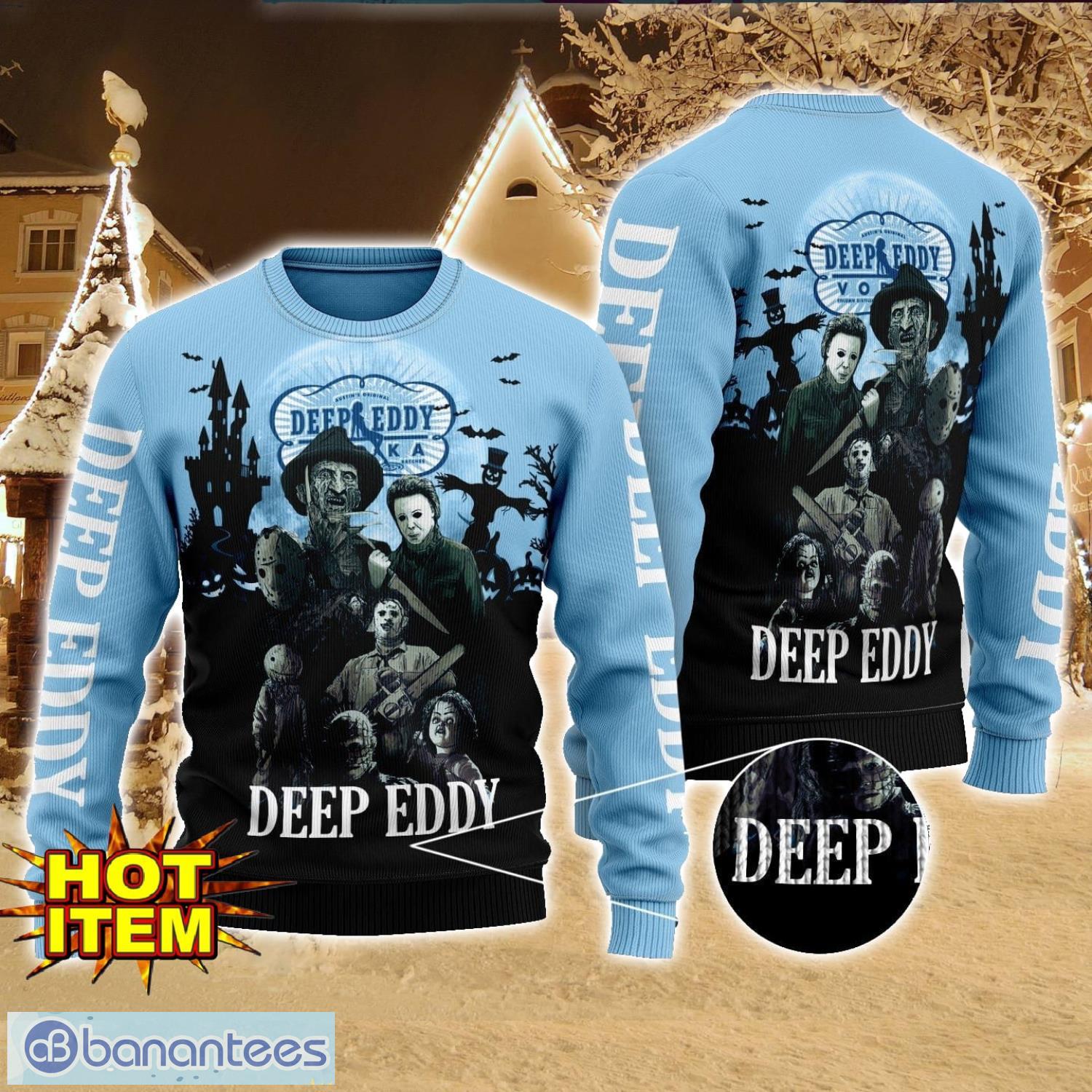 deep eddy vodka horror halloween night all over print sweater halloween sweater gift ideas image Deep Eddy Vodka Horror Halloween Night All Over Print Sweater Halloween Sweater Gift Ideas Product Photo 1
