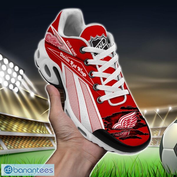 Detroit Red Wings Air Cushion Sports Shoes Custom Name Gift TN Shoes Sneakers For Fans Men Women Shoes Product Photo 1