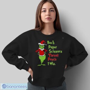 Grinch Santa T-Shirt, Grinch Christmas Shirt - Sweatshirt