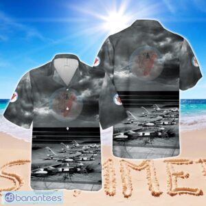 US Air Force 422d Bombardment Squadron B-47 Stratojets Hawaiian Shirt Product Photo 1