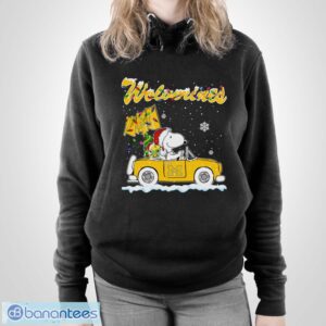 Michigan Wolverines Snoopy And Woodstock Driving Car Shirt Sweatshirt Hoodie - Unisex Pullover Hoodie