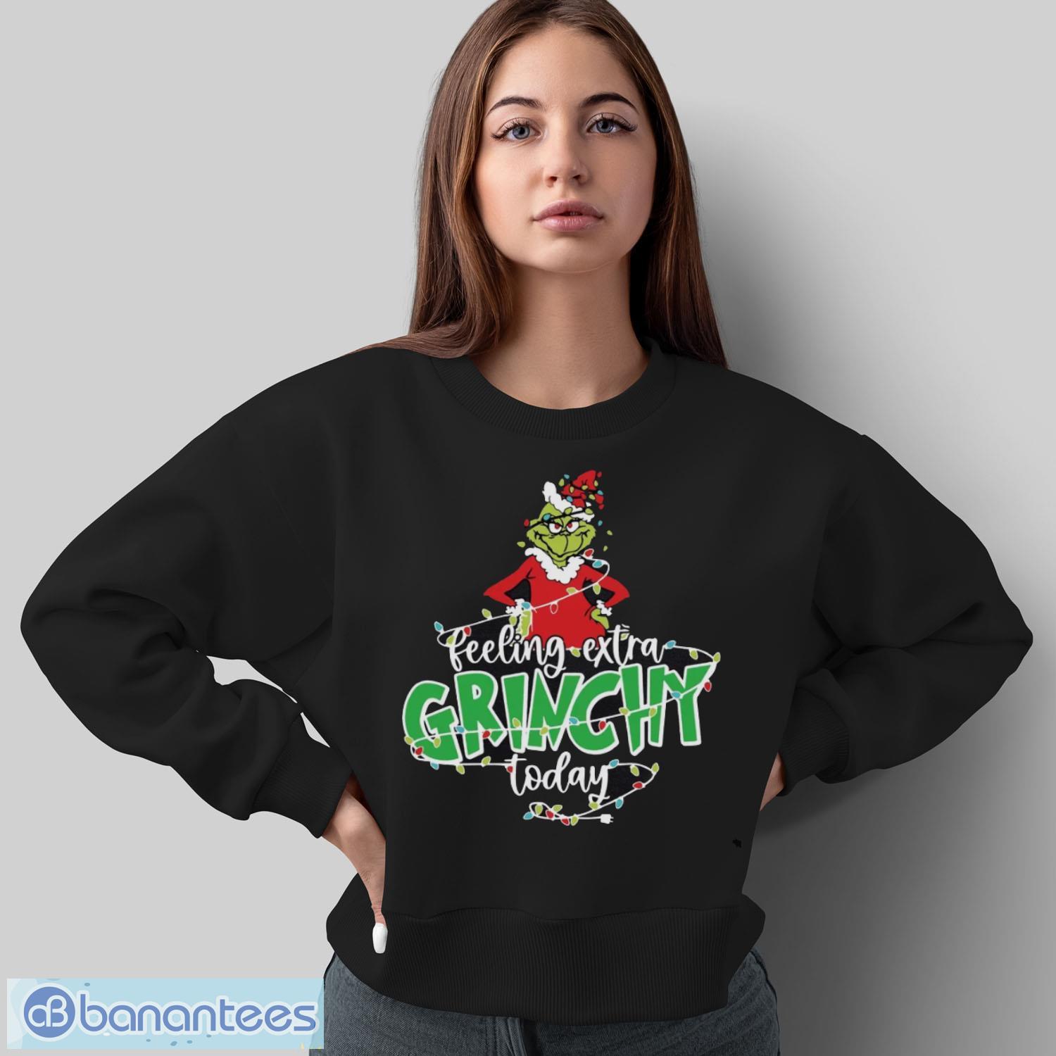 feeling extra grinchy today sweatshirt 1 image Feeling Extra Grinchy Today Sweatshirt - Sweatshirt