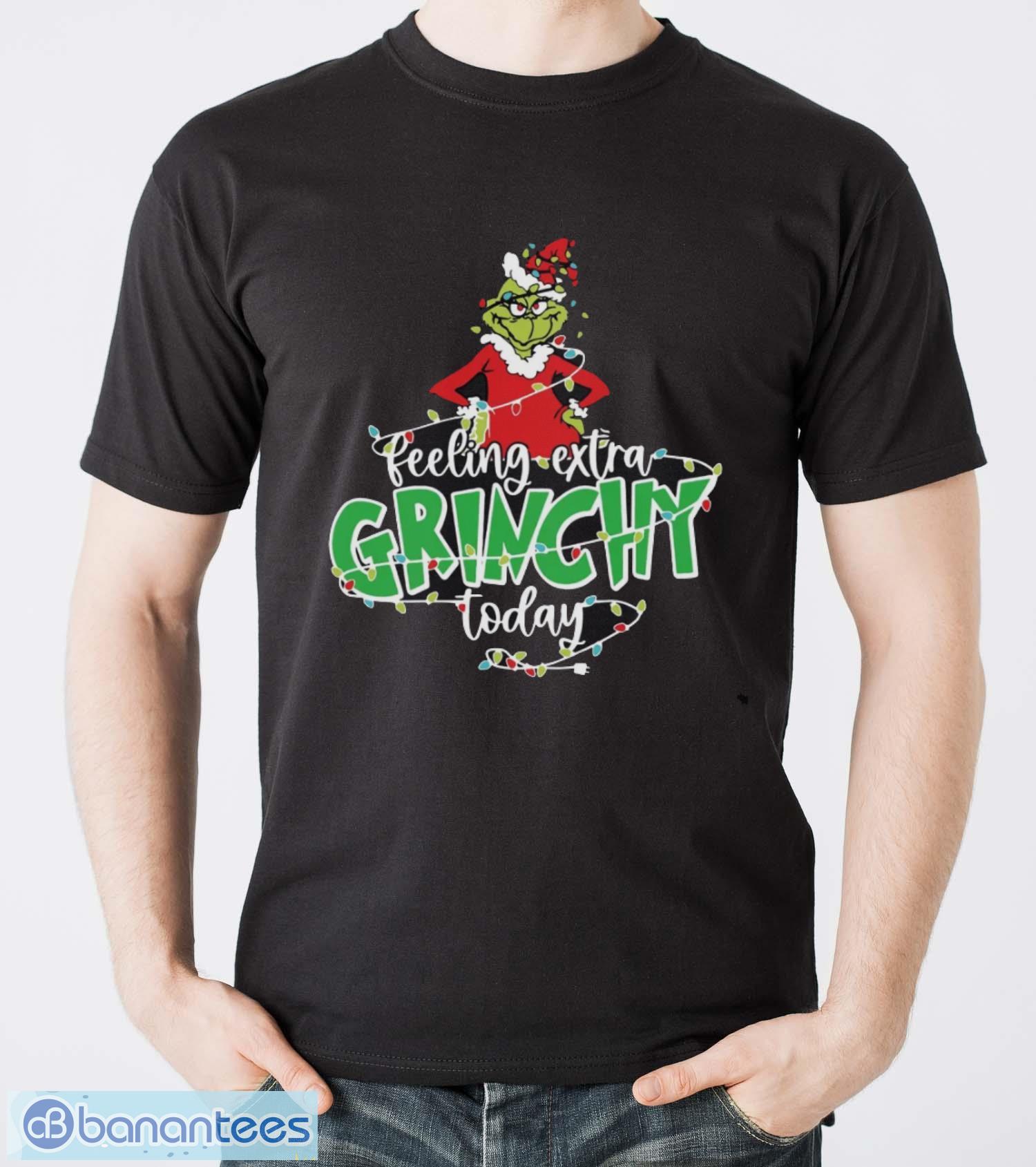 feeling extra grinchy today sweatshirt image Feeling Extra Grinchy Today Sweatshirt - Men T-Shirt