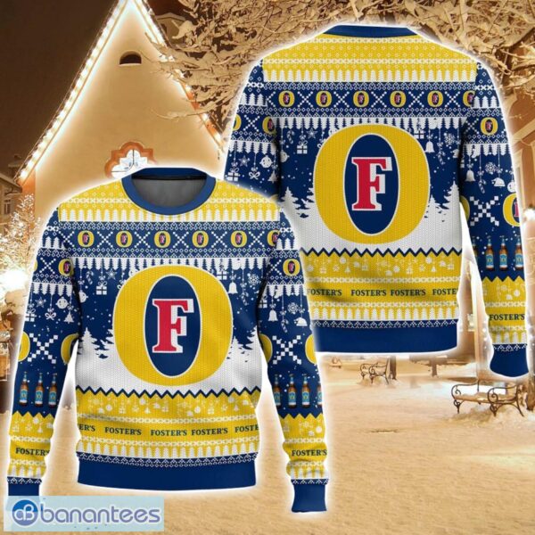 Fosters United Kingdom Beer Ugly Christmas Sweater For Men And Women Christmas Holiday Gift Family Gift Product Photo 1
