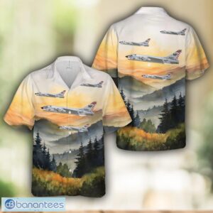 US Navy F-8E (F8U-2NE) Crusader VF-211 Fighting Checkmates, NP103 - 150924. CVW-21, USS Hancock CVA-19, The First Mig Killer Crusader - 1966 Hawaiian Shirt Beach Shirt Product Photo 1