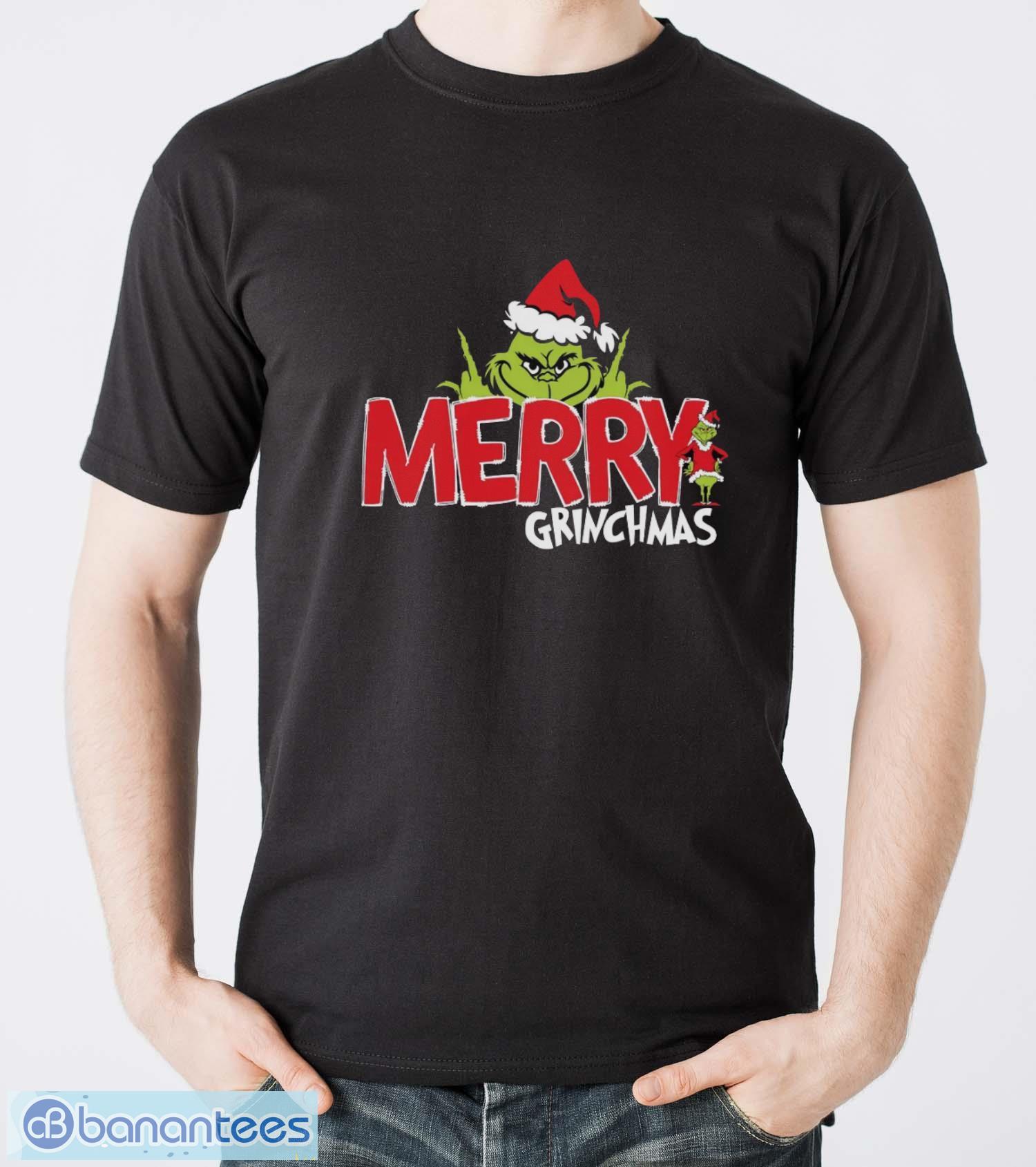 grinch middle finger shirt merry christmas tee grinch xmas shirt image Grinch Middle Finger Shirt, Merry Christmas Tee, Grinch Xmas Shirt - Men T-Shirt