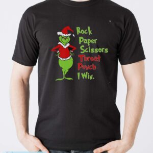 Grinch Santa T-Shirt, Grinch Christmas Shirt - Men T-Shirt