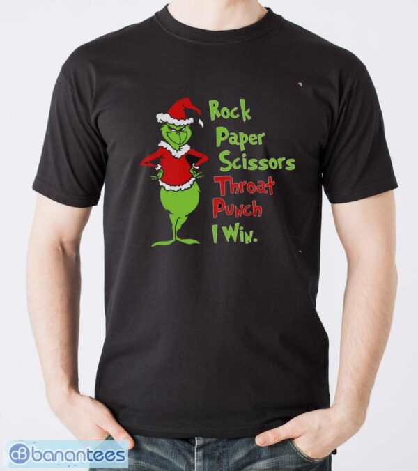 Grinch Santa T-Shirt, Grinch Christmas Shirt - Men T-Shirt
