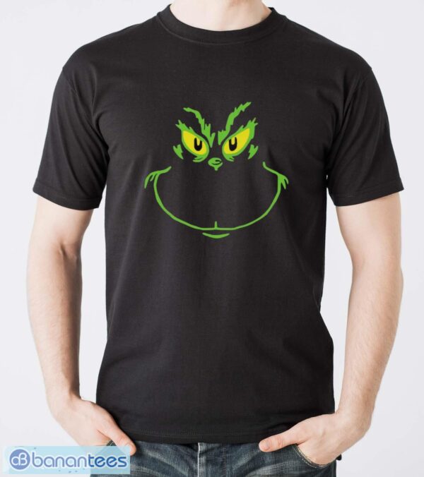 Grinch Smile Shirt, Funny Xmas Shirt, Grinch Christmas Movie Shirt - Men T-Shirt