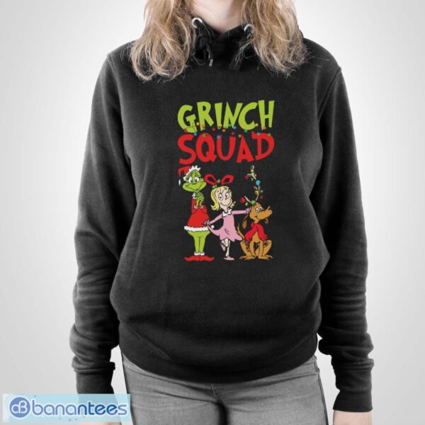 Grinch Squad Sweatshirt, Retro Christmas Sweatshirt - Unisex Pullover Hoodie