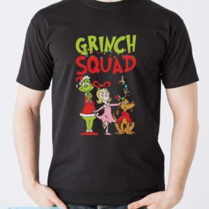 Grinch Squad Sweatshirt, Retro Christmas Sweatshirt - Men T-Shirt