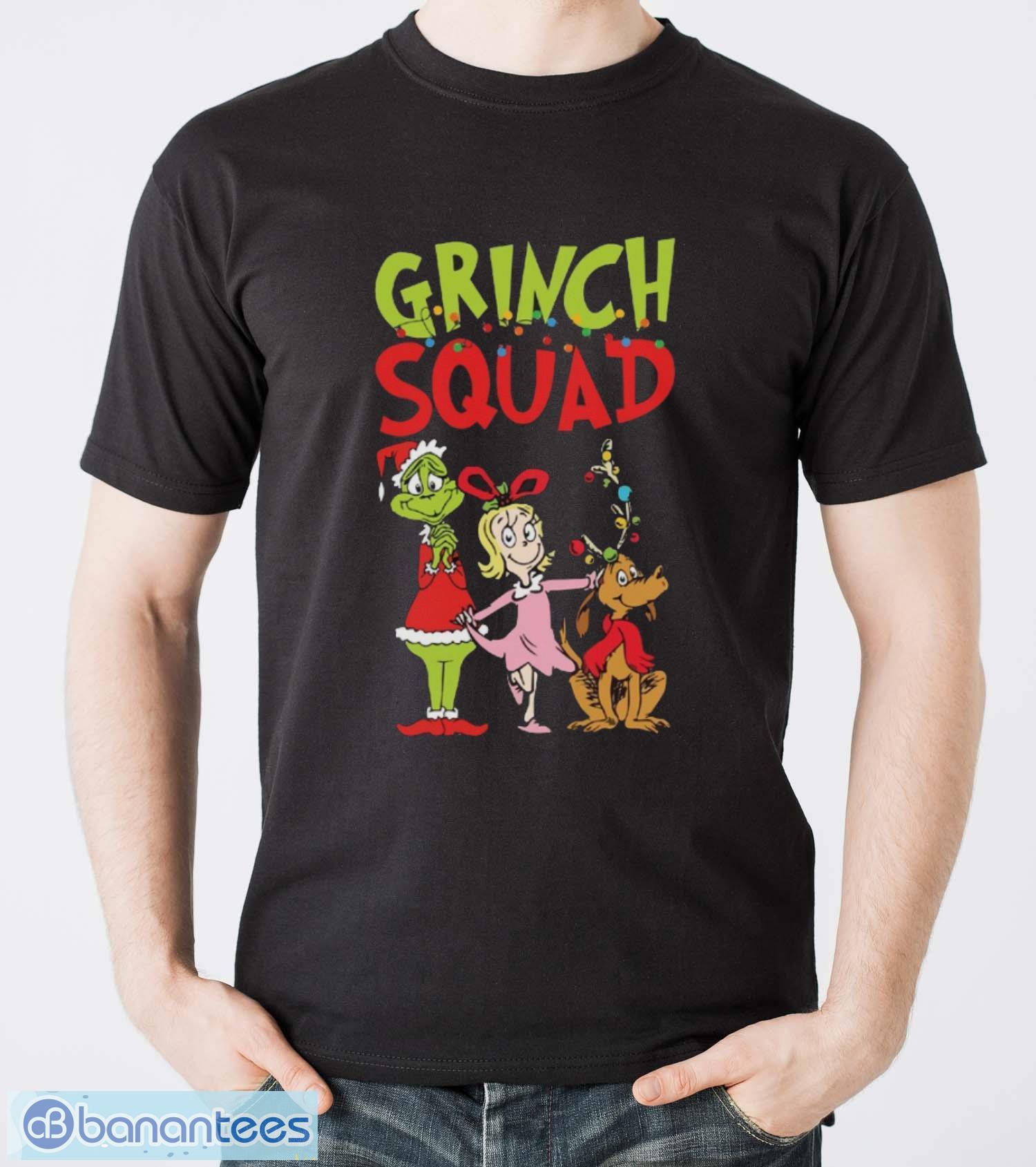 grinch squad sweatshirt retro christmas sweatshirt image Grinch Squad Sweatshirt, Retro Christmas Sweatshirt - Men T-Shirt