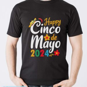Happy Cinco de Mayo 2024 Mexico Shirt - Men T-Shirt