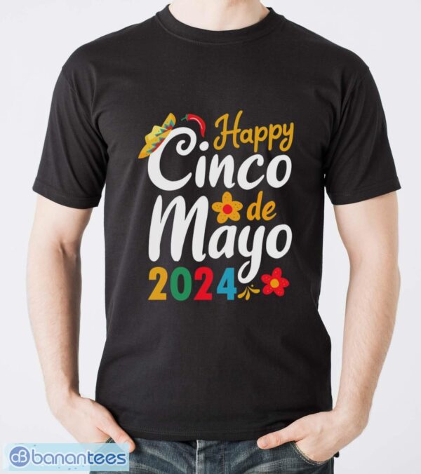 Happy Cinco de Mayo 2024 Mexico Shirt - Men T-Shirt