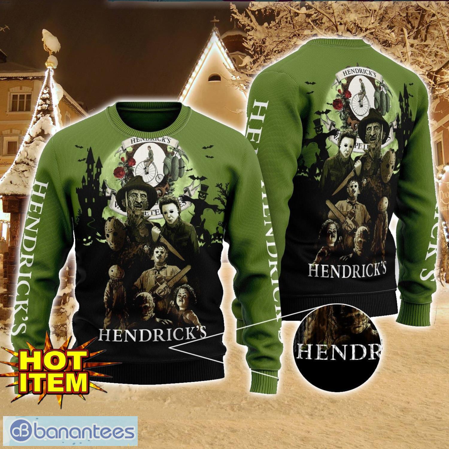 hendricks gin horror halloween night all over print sweater halloween sweater gift ideas image Hendrick's Gin Horror Halloween Night All Over Print Sweater Halloween Sweater Gift Ideas Product Photo