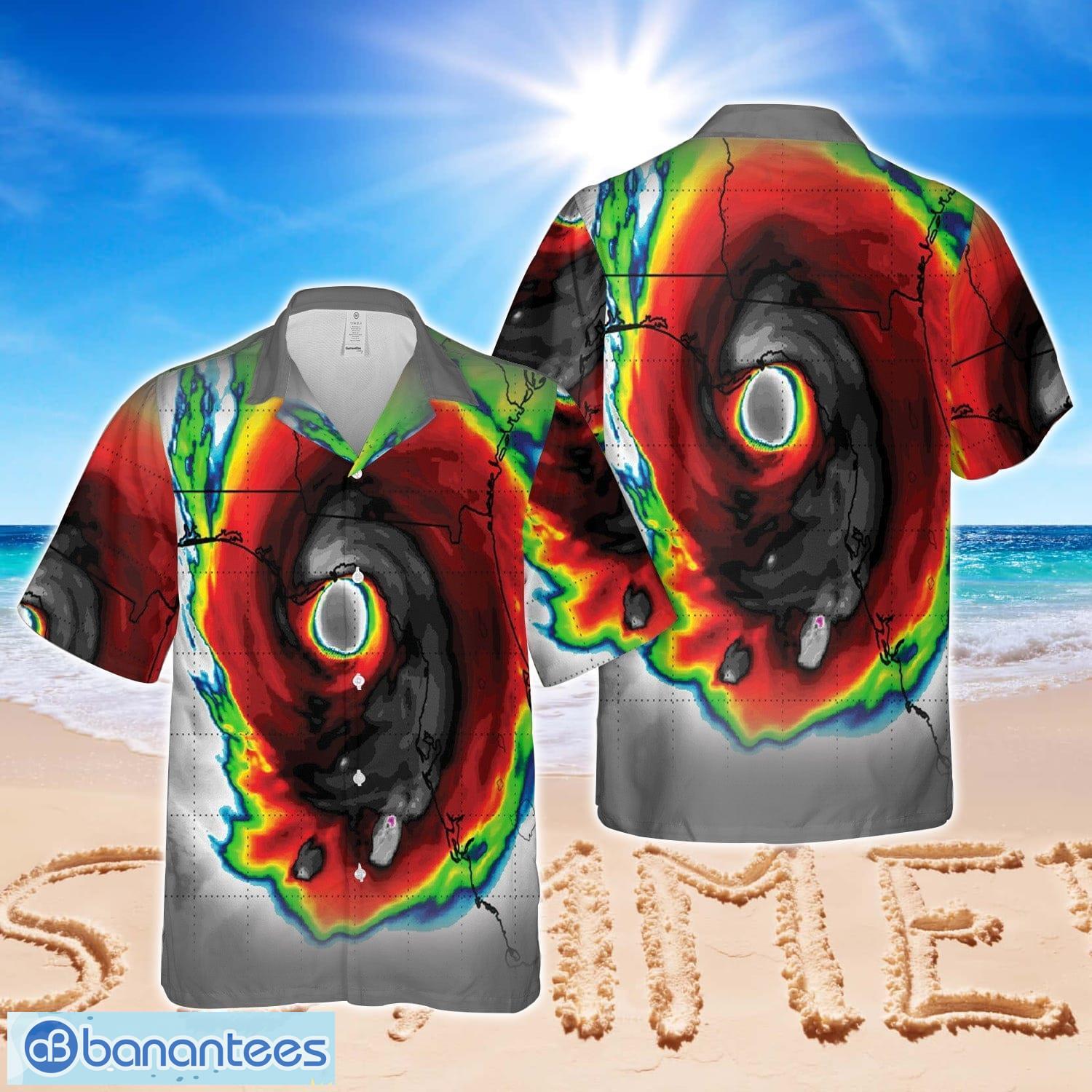 hurricane helene 2024 hawaiian shirt image Hurricane Helene 2024 Hawaiian Shirt Product Photo 1
