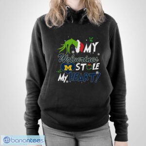 My Michigan Wolverines Stole My Heart Shirt Sweatshirt Hoodie - Unisex Pullover Hoodie