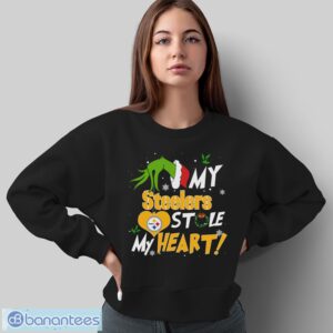 My Pittsburgh Steelers Stole My Heart Shirt Sweatshirt Hoodie - Sweatshirt