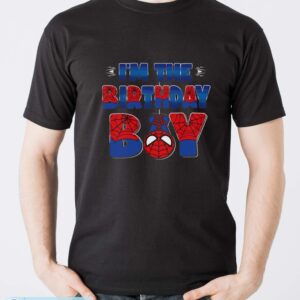 Im The Birthday Boy Spider Family Matching Shirt - Men T-Shirt