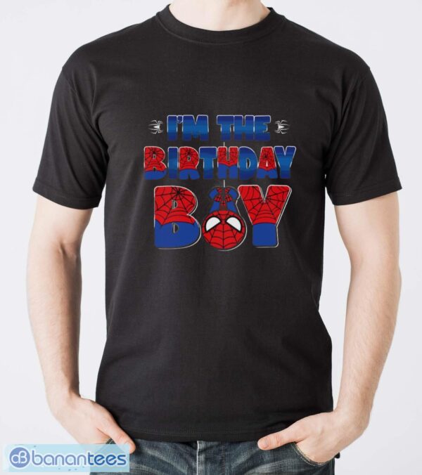 Im The Birthday Boy Spider Family Matching Shirt - Men T-Shirt