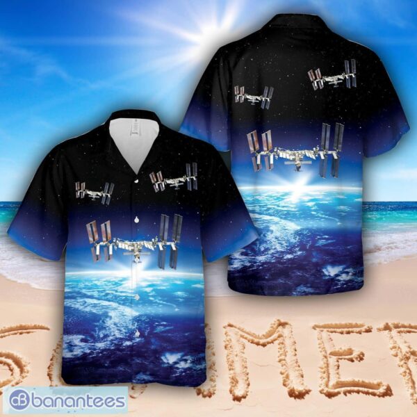 International Space Station Hawaiian Shirt Product Photo 1