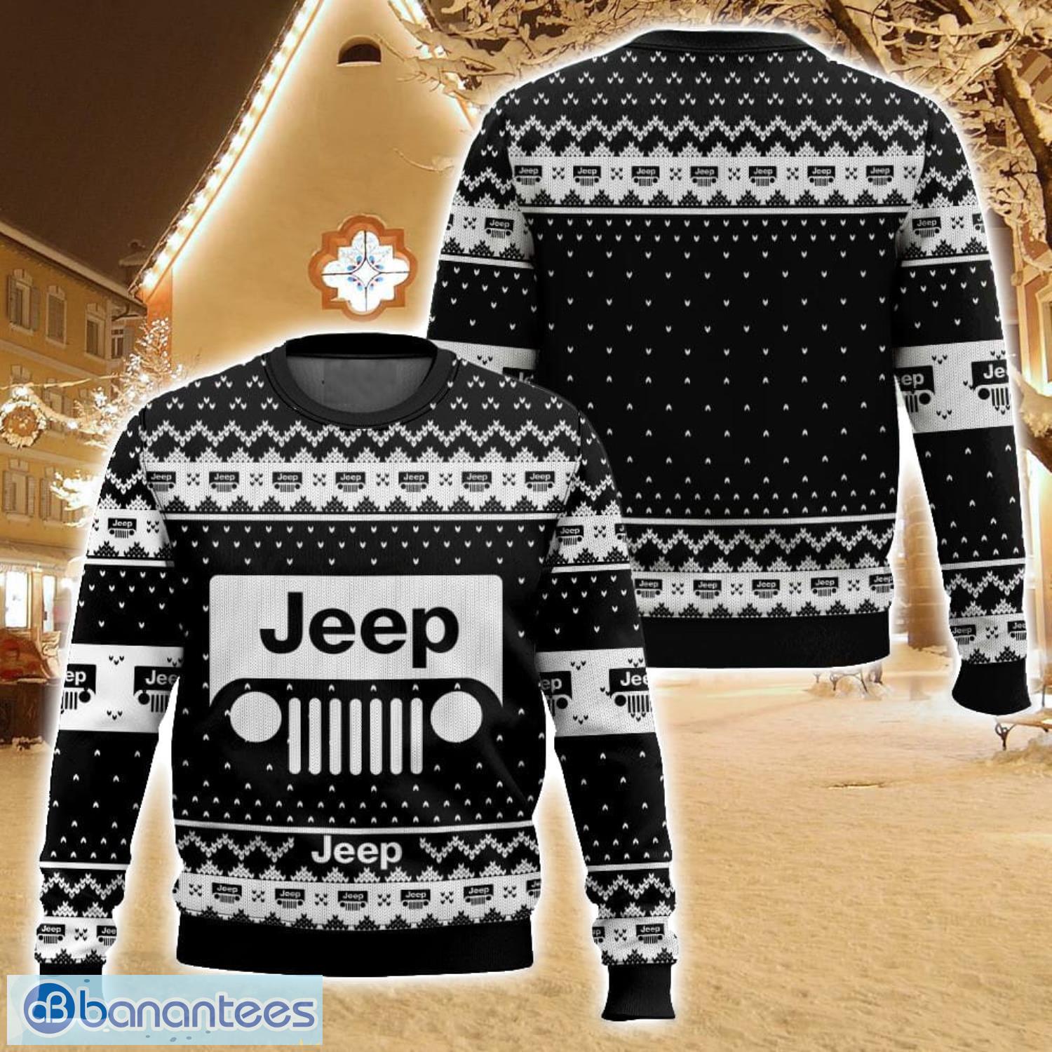 jeep ugly christmas sweater for men and women christmas holiday gift family gift image JEEP Ugly Christmas Sweater For Men And Women Christmas Holiday Gift Family Gift Product Photo 1