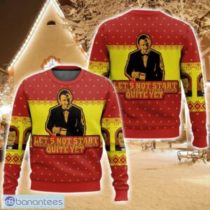 Pulp Fiction, Winston Wolf Christmas Ugly Christmas Sweater For Men And Women Christmas Holiday Gift Family Gift Product Photo 1