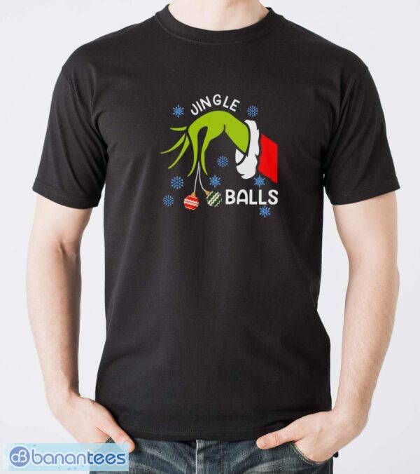 Jingle Balls T-Shirt, Grinch Christmas Shirt, Jingle Bells Funny Tee - Men T-Shirt