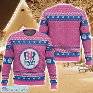 Baskin-Robbins Ugly Christmas Sweater For Men And Women Christmas Holiday Gift Family Gift Product Photo 1