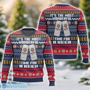Erdinger It’s the Most Wonderful time for a Beer AOP Ugly Christmas Sweater Gift For Family Chrismas Gift Product Photo 1