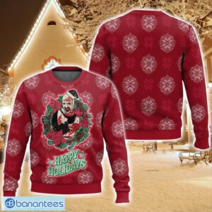 Terrifier Happy Holidays Ugly Christmas Sweater For Men And Women Christmas Holiday Gift Family Gift Product Photo 1