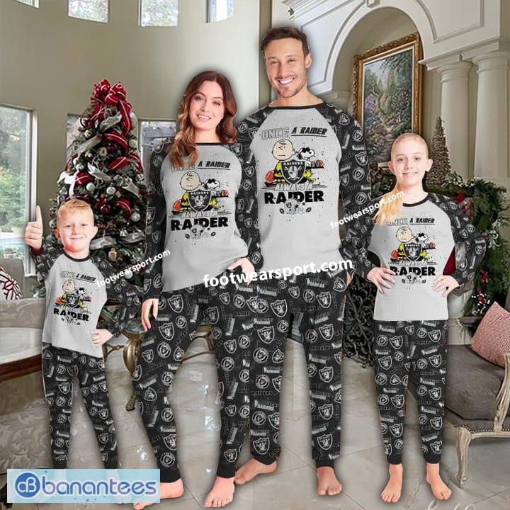 las vegas raiders once a raider always a raider xmas family pajamas set for men women kid image Las Vegas Raiders Once A Raider - Always A Raider Xmas Family Pajamas Set For Men Women Kid - Las Vegas Raiders Once A Raider - Always A Raider Xmas Family Pajamas Set For Men Women Kid