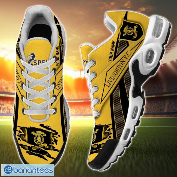 Livingston F.C. Air Cushion Sports Shoes Custom Name Gift TN Shoes Sneakers For Fans Men Women Team Shoes Product Photo 2