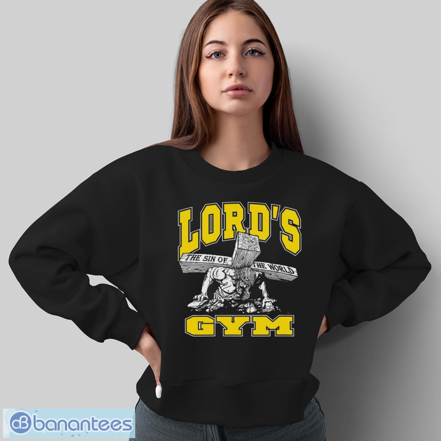 lords gym lords the sin of world jesus shirt 1 image Lords Gym – Lord’s The Sin of World Jesus Shirt - Sweatshirt