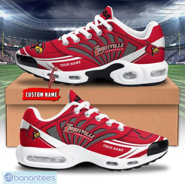 Louisville Cardinals Air Cushion Sports Shoes TN Sneakers Custom Name Limited Product Photo 1