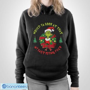Would you Look at That My Last Flying Fck Shirt, New Grinch Shirt - Unisex Pullover Hoodie