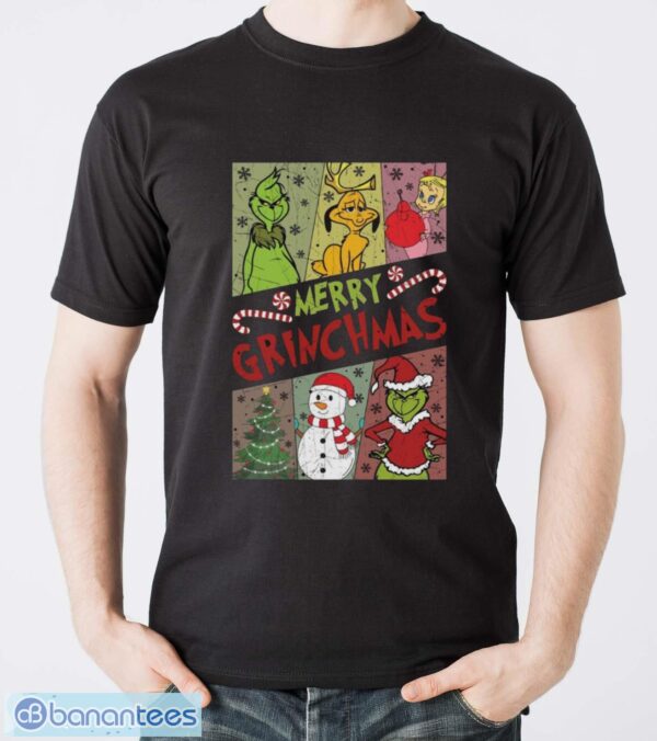 Merry Grinchmas Shirt Christmas Grinch Tee - Men T-Shirt