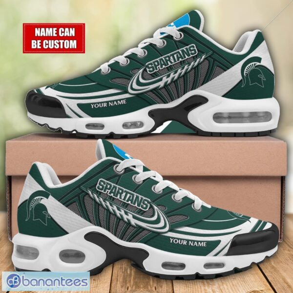 Michigan State Spartans TN Shoes Air Cushion Sports Shoes Custom Name Gift Ideas Product Photo 1