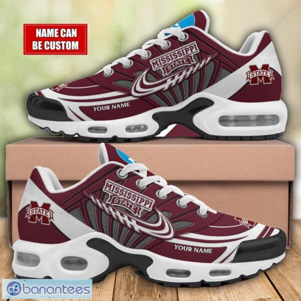 Mississippi State Bulldogs TN Shoes Air Cushion Sports Shoes Custom Name Gift Ideas Product Photo 1