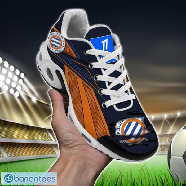 Montpellier HSC Air Cushion Sports Shoes Custom Name Gift TN Shoes Sneakers For Fans Men Women Team Shoes Product Photo 1