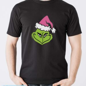 Mr. and Mrs. Grinch Shirt, Matching Grinch Christmas Tee, Funny Holiday Couple Outfit - Men T-Shirt