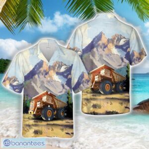 Lectra Haul Truck Hawaiian Shirt Beach Shirt Product Photo 1