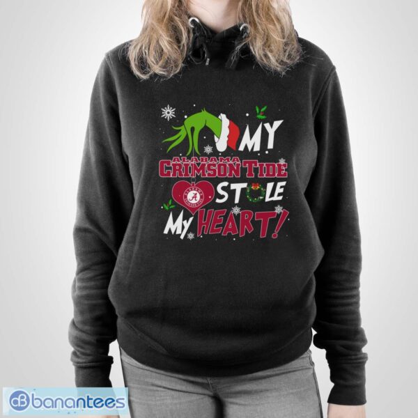 My Alabama Crimson Tide Stole My Heart Shirt Sweatshirt Hoodie - Unisex Pullover Hoodie