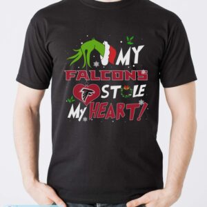 My Atlanta Falcons Stole My Heart Shirt Sweatshirt Hoodie - Men T-Shirt