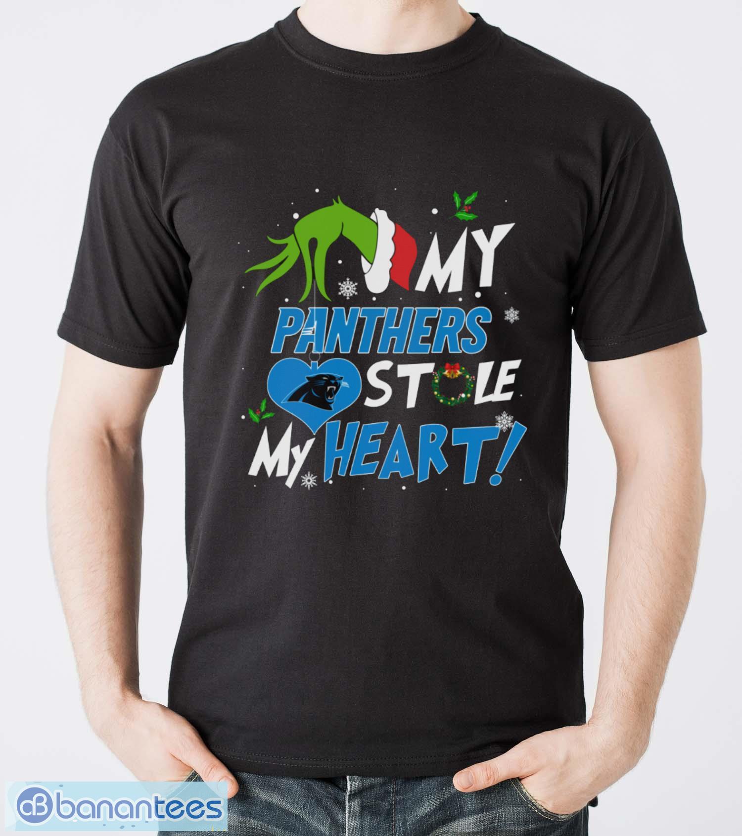my carolina panthers stole my heart shirt sweatshirt hoodie image My Carolina Panthers Stole My Heart Shirt Sweatshirt Hoodie - Men T-Shirt