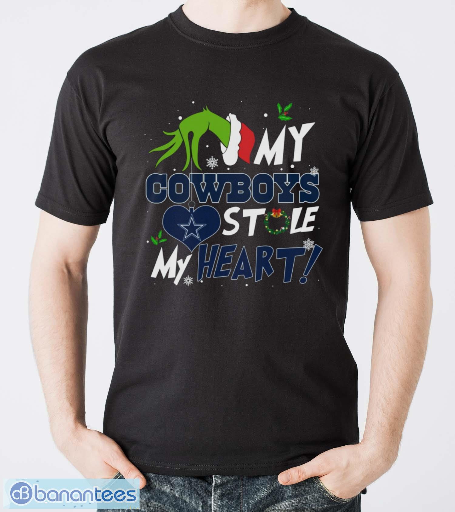 my dallas cowboys stole my heart shirt sweatshirt hoodie image My Dallas Cowboys Stole My Heart Shirt Sweatshirt Hoodie - Men T-Shirt