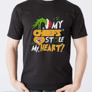 My Kansas City Chiefs Stole My Heart Shirt Sweatshirt Hoodie - Men T-Shirt